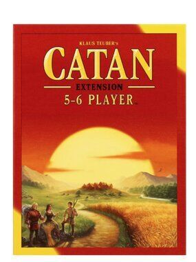 Catan 5-6 Player Extension Board Game, Strategy, Ages 10+, Asmodee